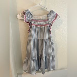 Girls jcrew dress with rik rack